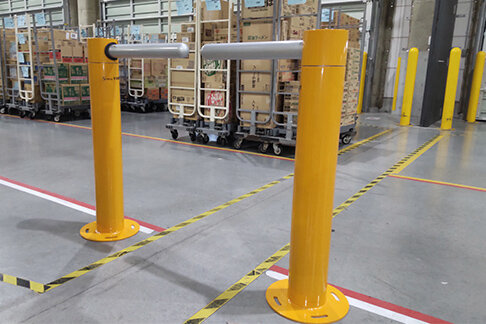 一旦停止レバー