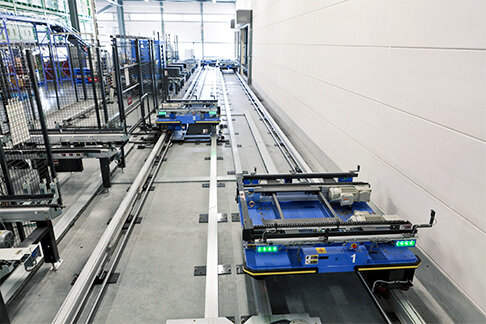 Rail Guided Vehicle (RGV) : Loop/Straight Type