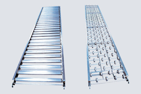 Aluminum Roller Conveyor and<br> Wheel Conveyor