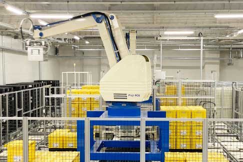 Palletizing Robot (for collapsible totes only)