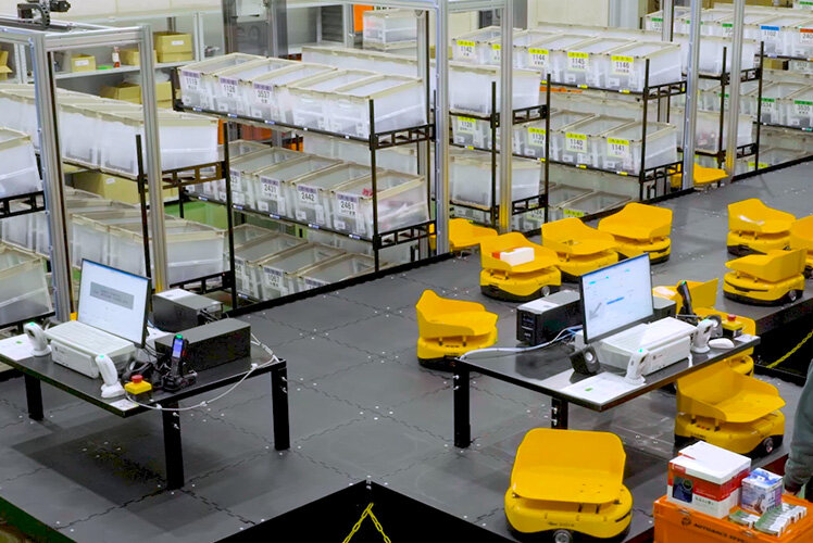 仕分けを自動化し、生産性を約10倍に改善