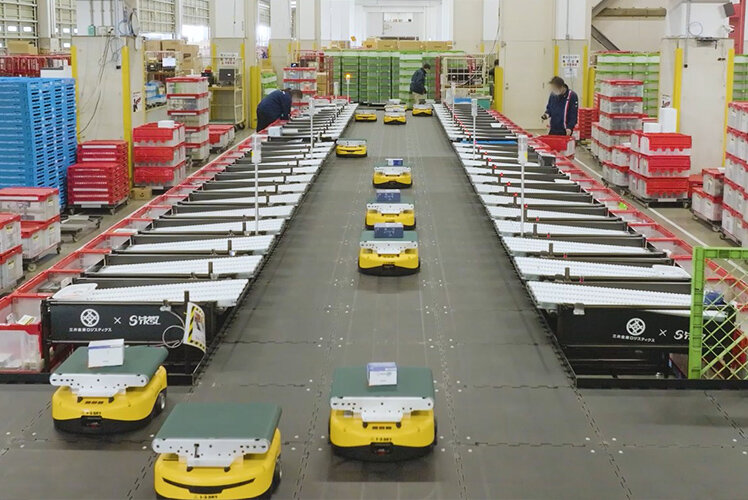 Ｔ-sort（Table-sorting system）で小物家電の仕分けを効率化